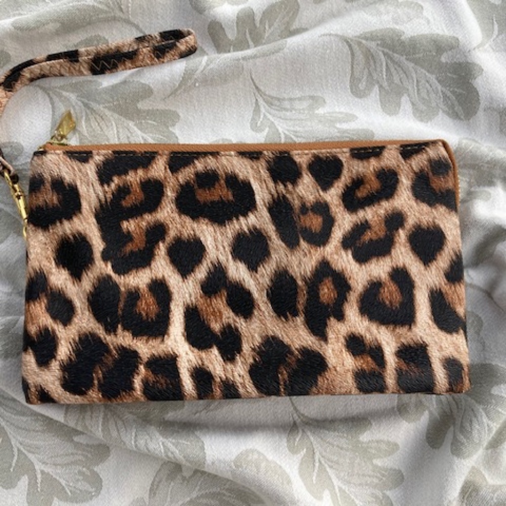 Animal Print Clutch
